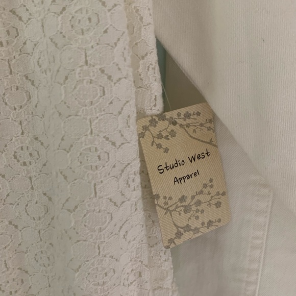 White Denim Jacket - Picture 4 of 5